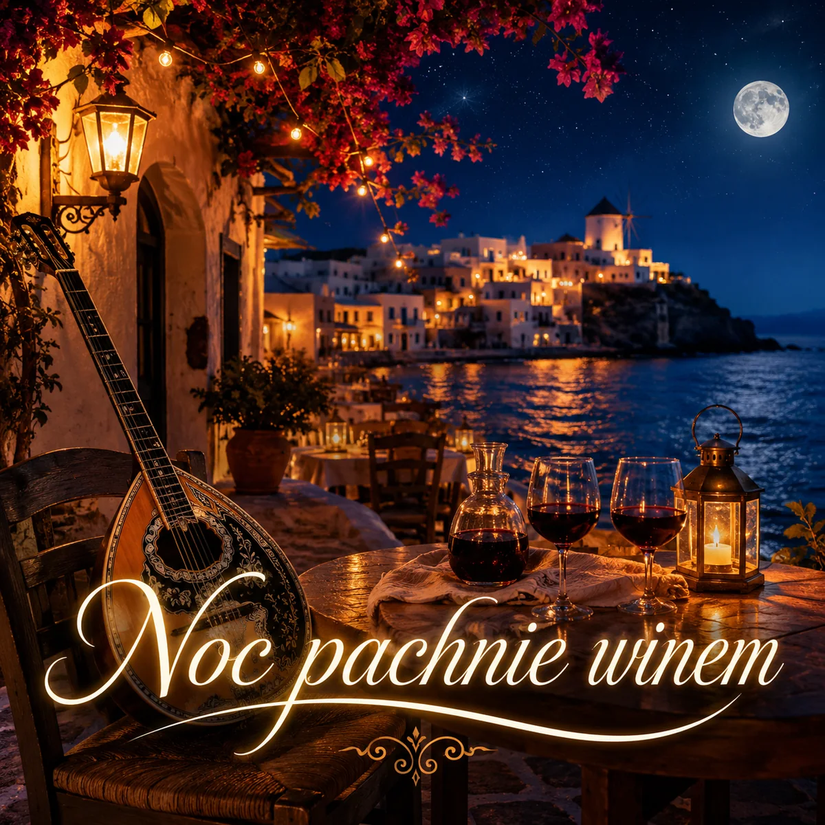 Okładka albumu Noc pachnie winem